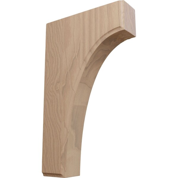Ekena Millwork 1 3/4"W x 6"D x 10"H Clarksville Bracket, Mahogany BKTW02X06X10CVGM - main